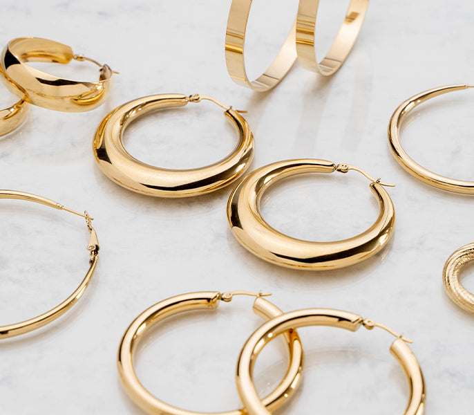 Hoops | Stainless Steel | Tijdloos