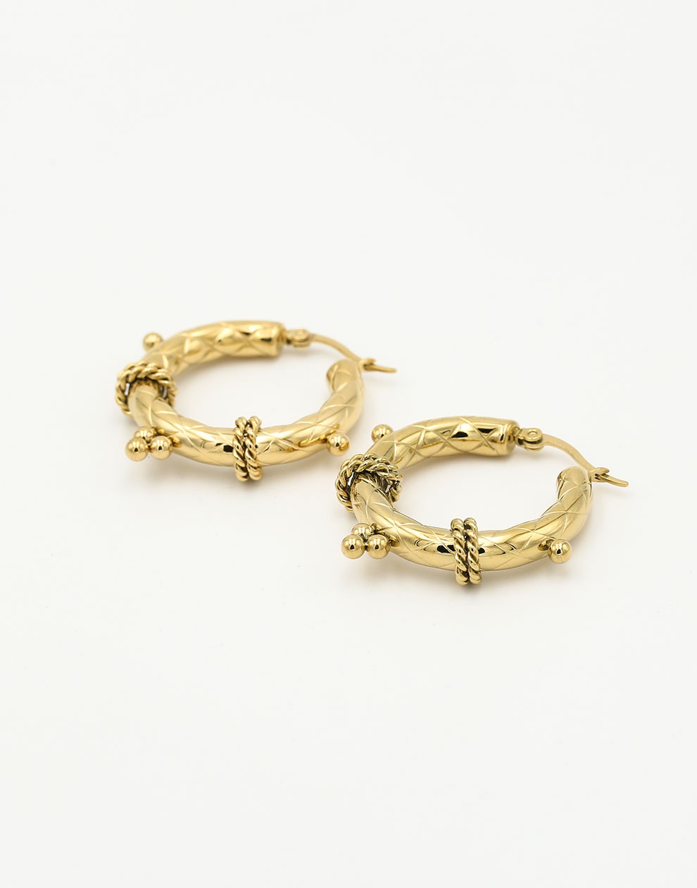 hoops chunky bali goudkleurig