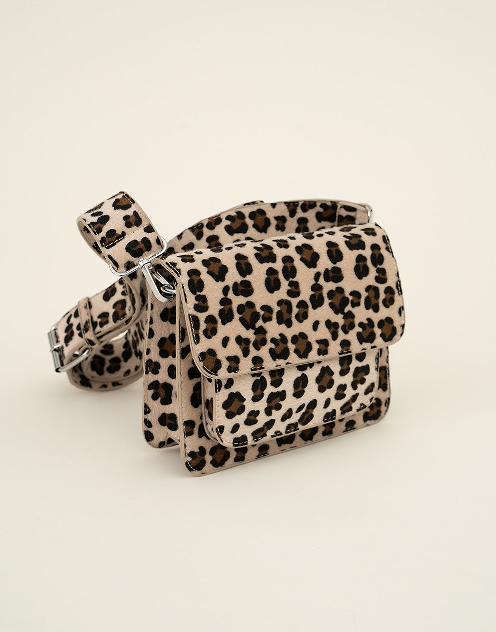 Panter crossbody tas taupe