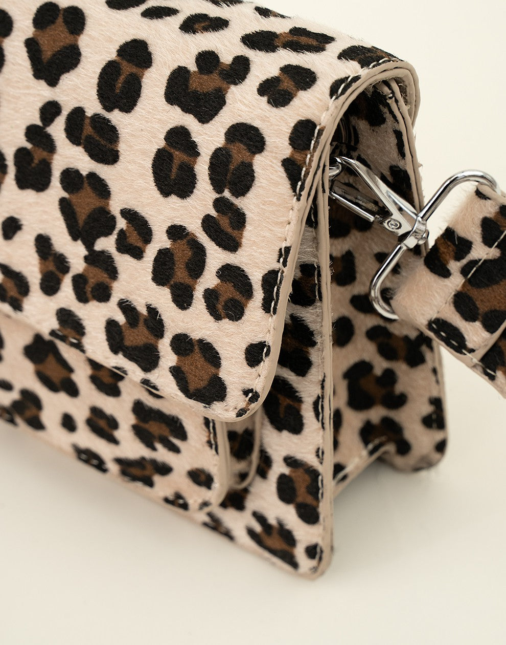 Panter crossbody tas taupe