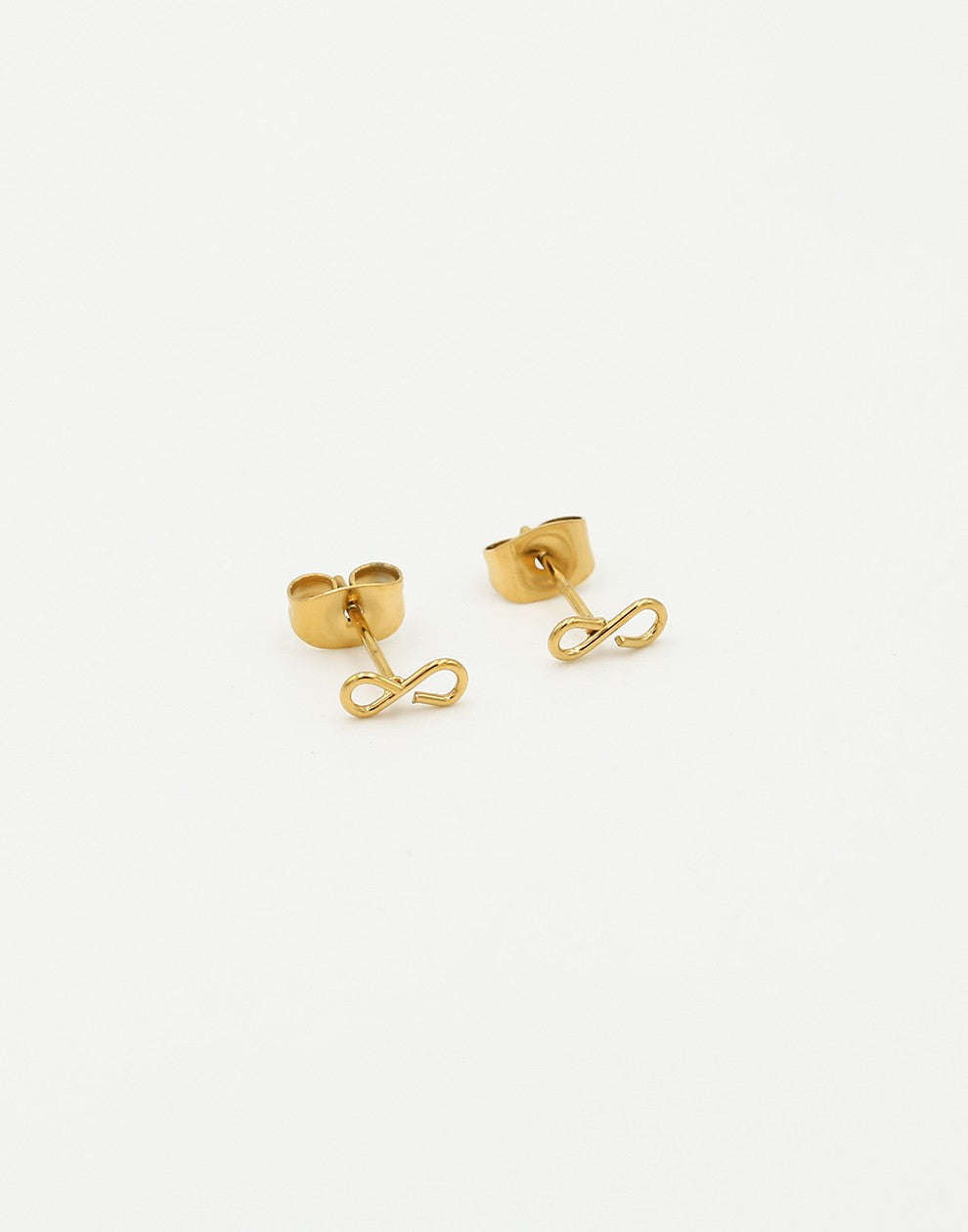 Studs infinity gold