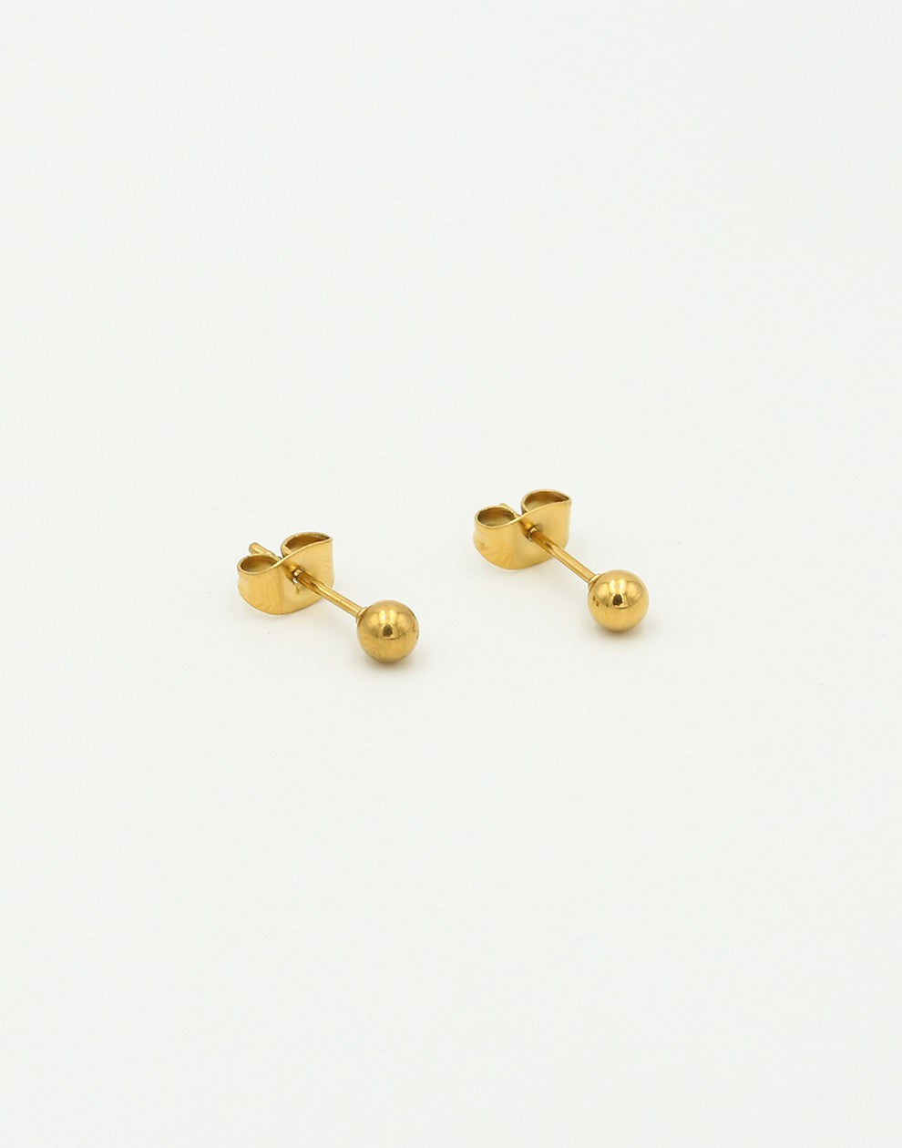 oorknoppen 4mm goudkleurig