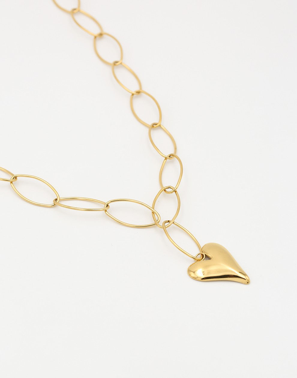 schakelketting vintage hart