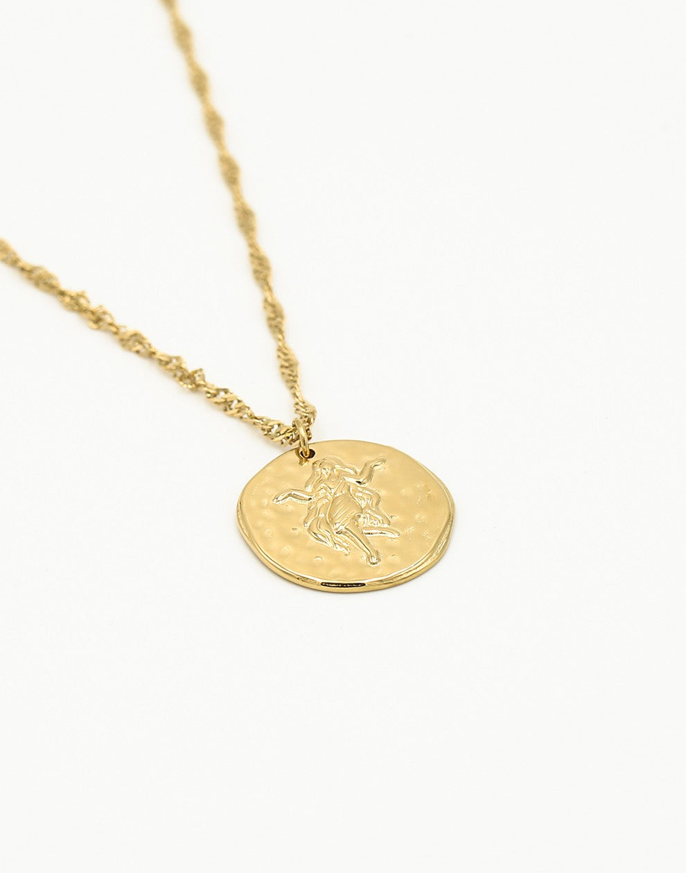 Sterrenbeeld zodiac ketting maagd goudkleurig