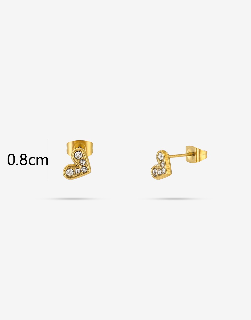 Studs speels hartje steentjes
