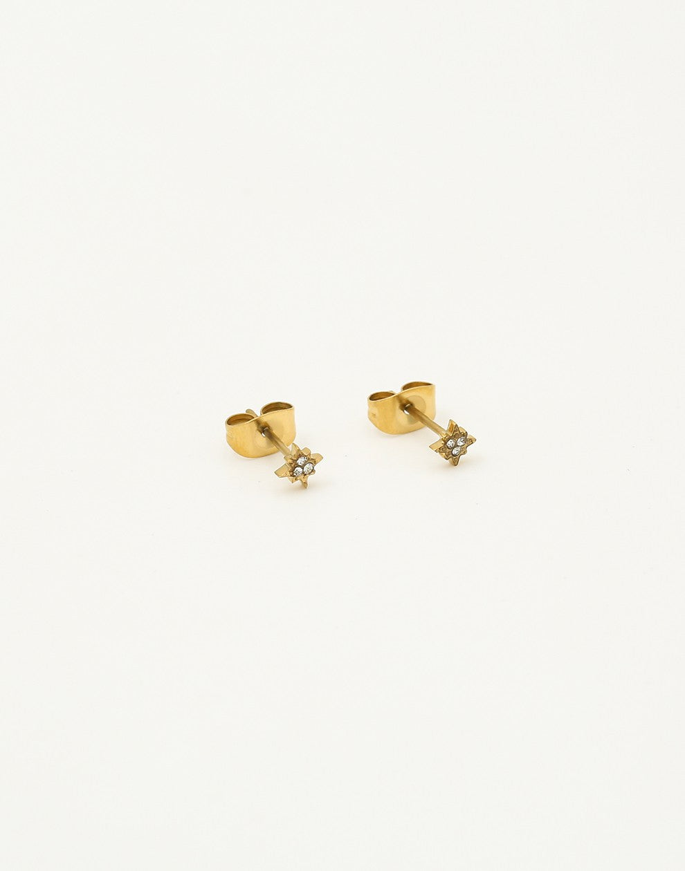 Studs morningstar gold steentjes