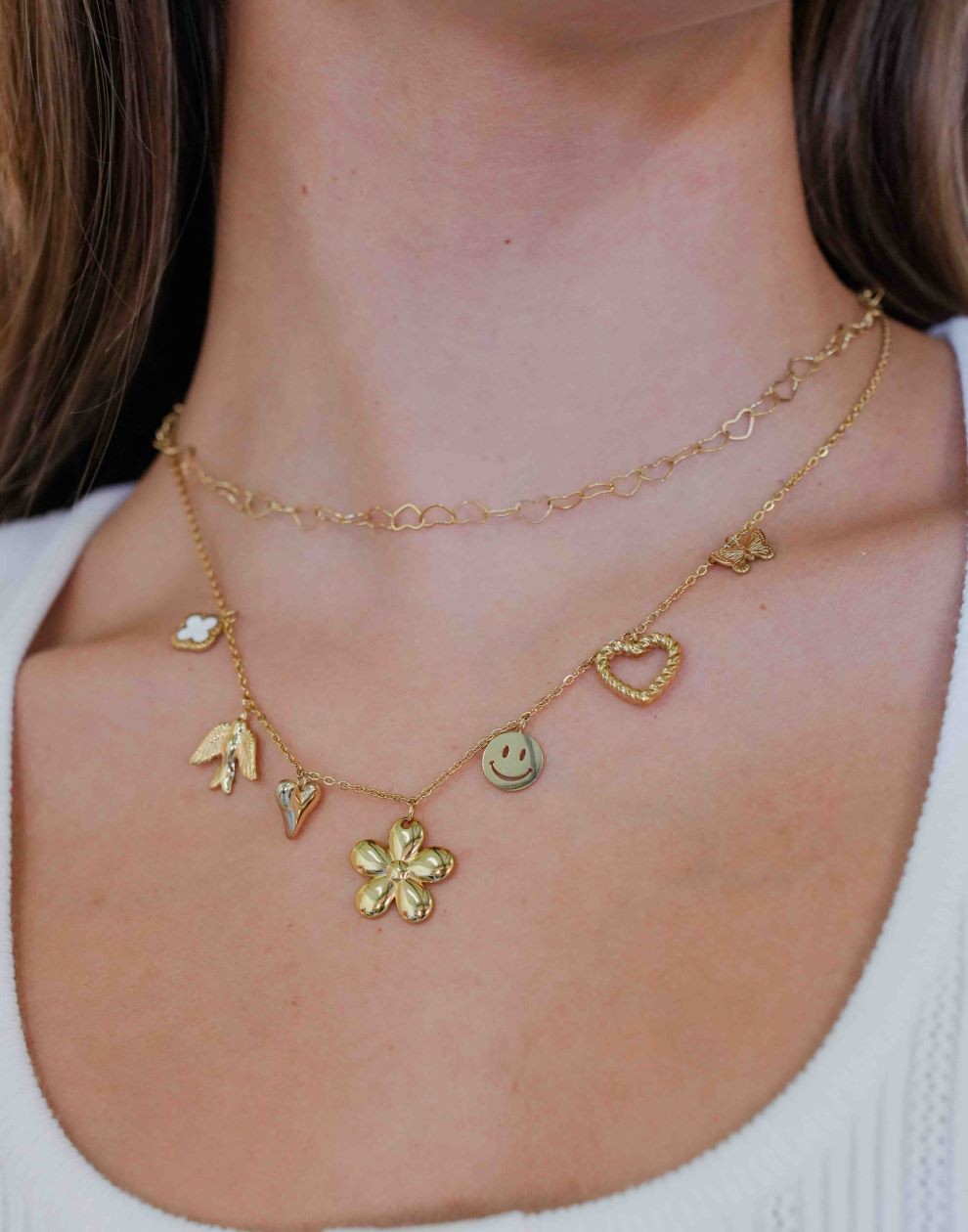 minimalistische bedelketting