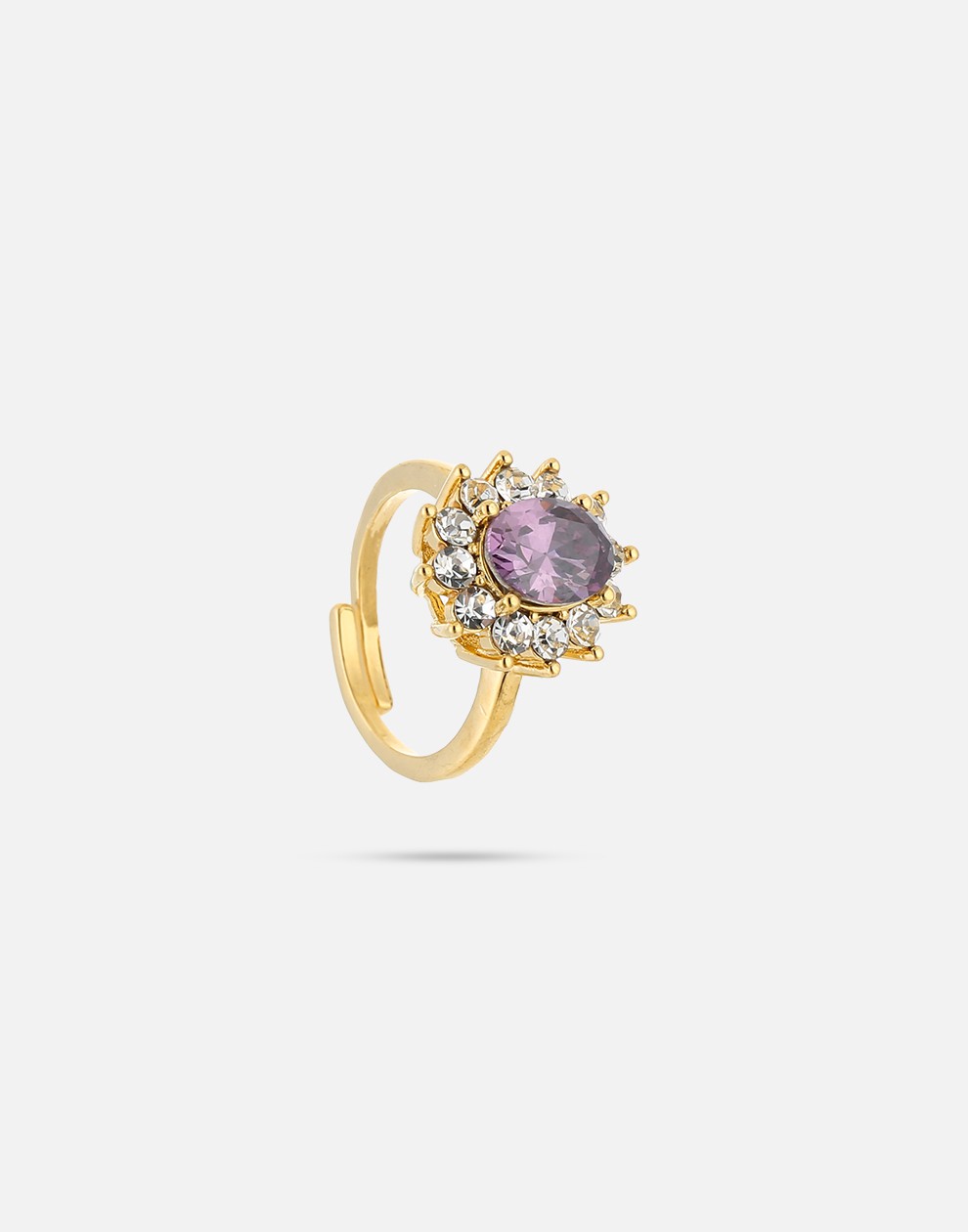vintage statement ring lila