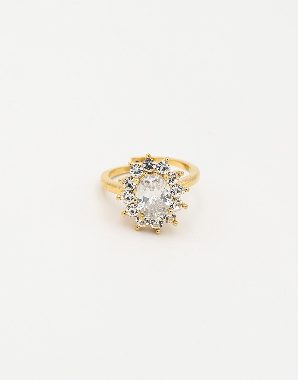 vintage statement ring kristal