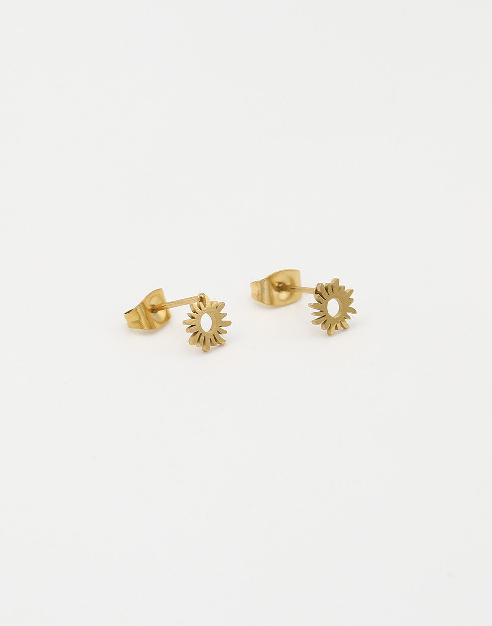 Studs open zon goudkleurig