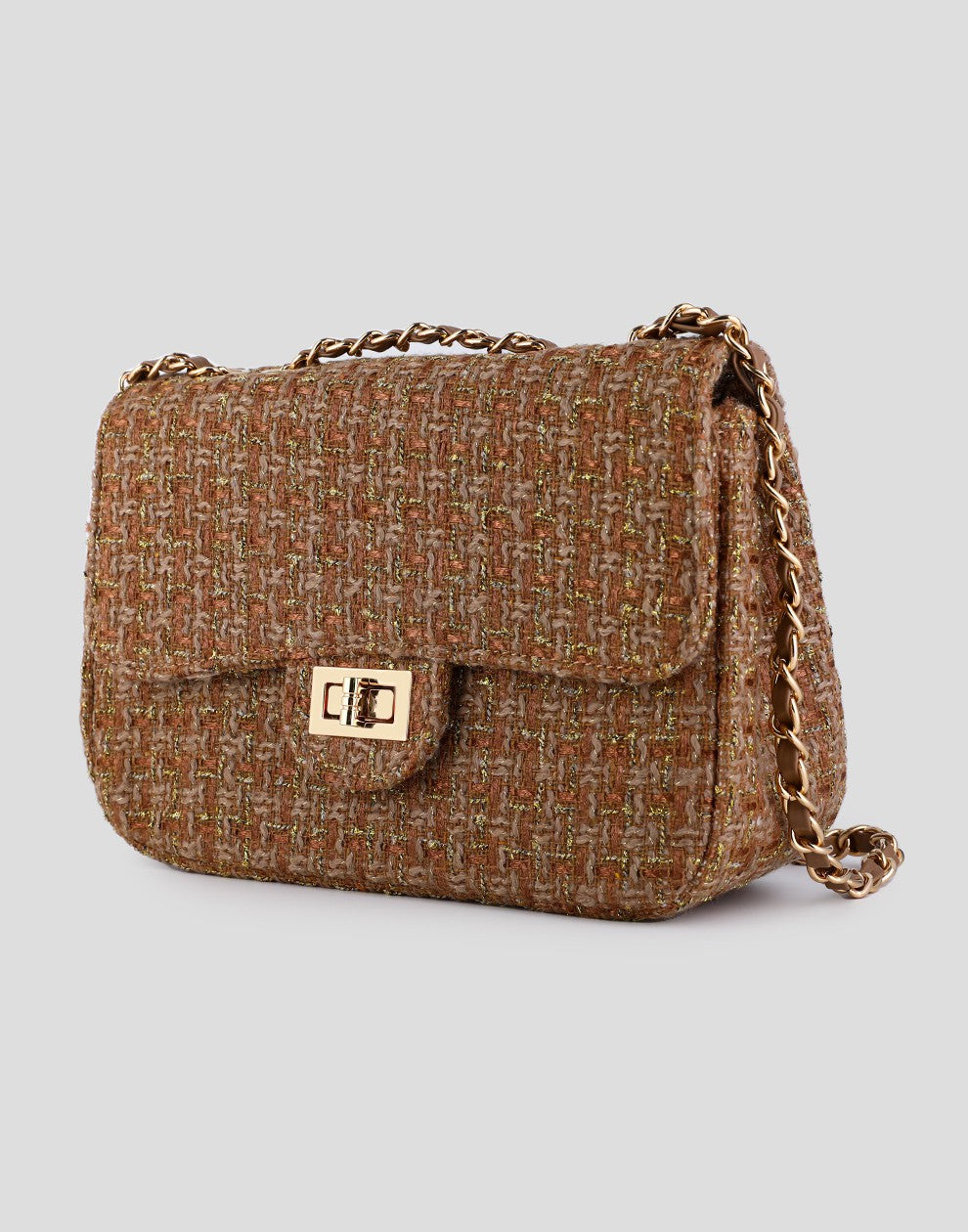 luxe crossbody tas khaki