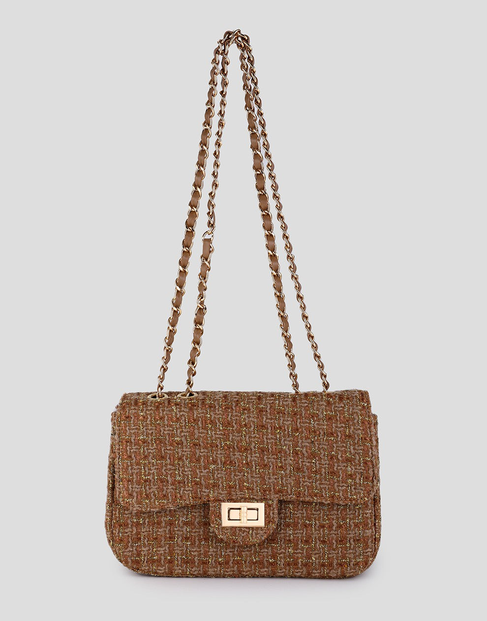 luxe crossbody tas khaki