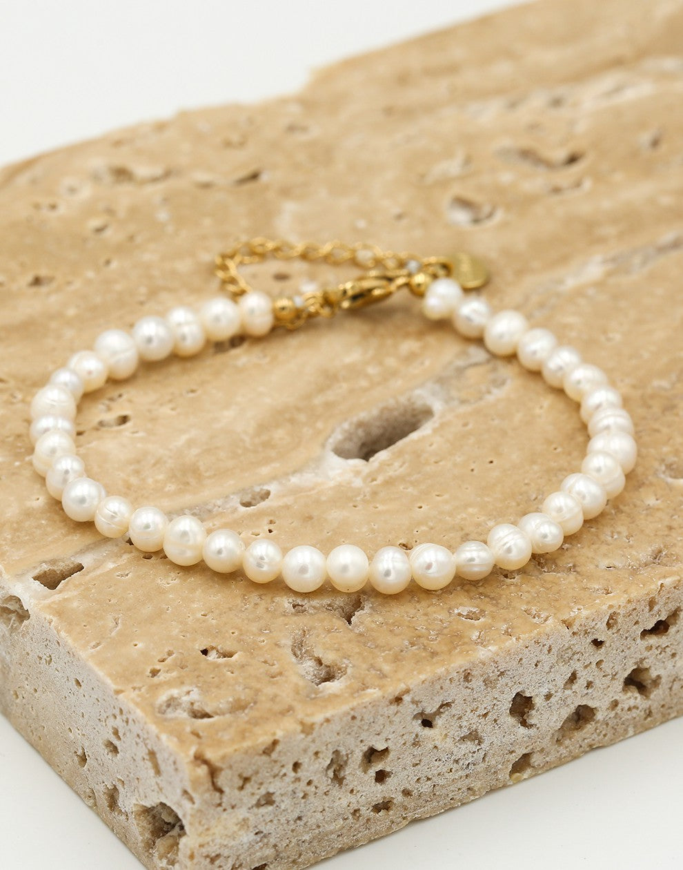 Parel kralen armband