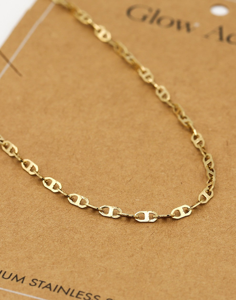 Schakelketting gucci goudkleurig