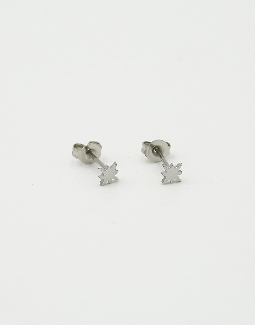 Studs morningstar zilverkleurig