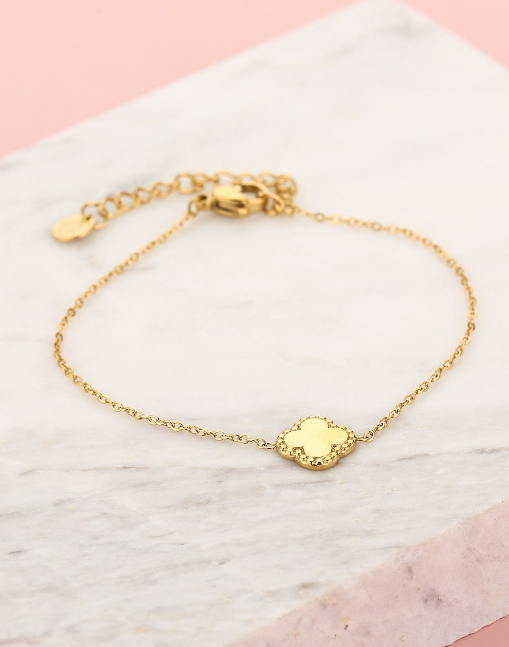 Armband met klaver