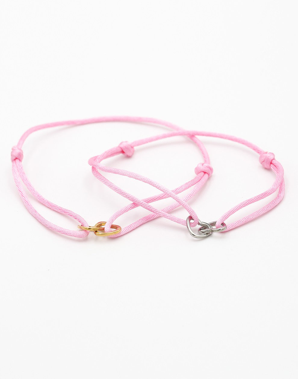 vriendschaps sieraden armbandjes hartjes roze