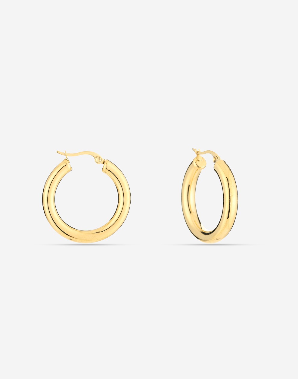 Chunky hoops 20mm goudkleurig