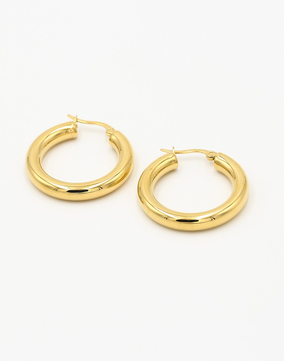 Chunky hoops 20mm goudkleurig