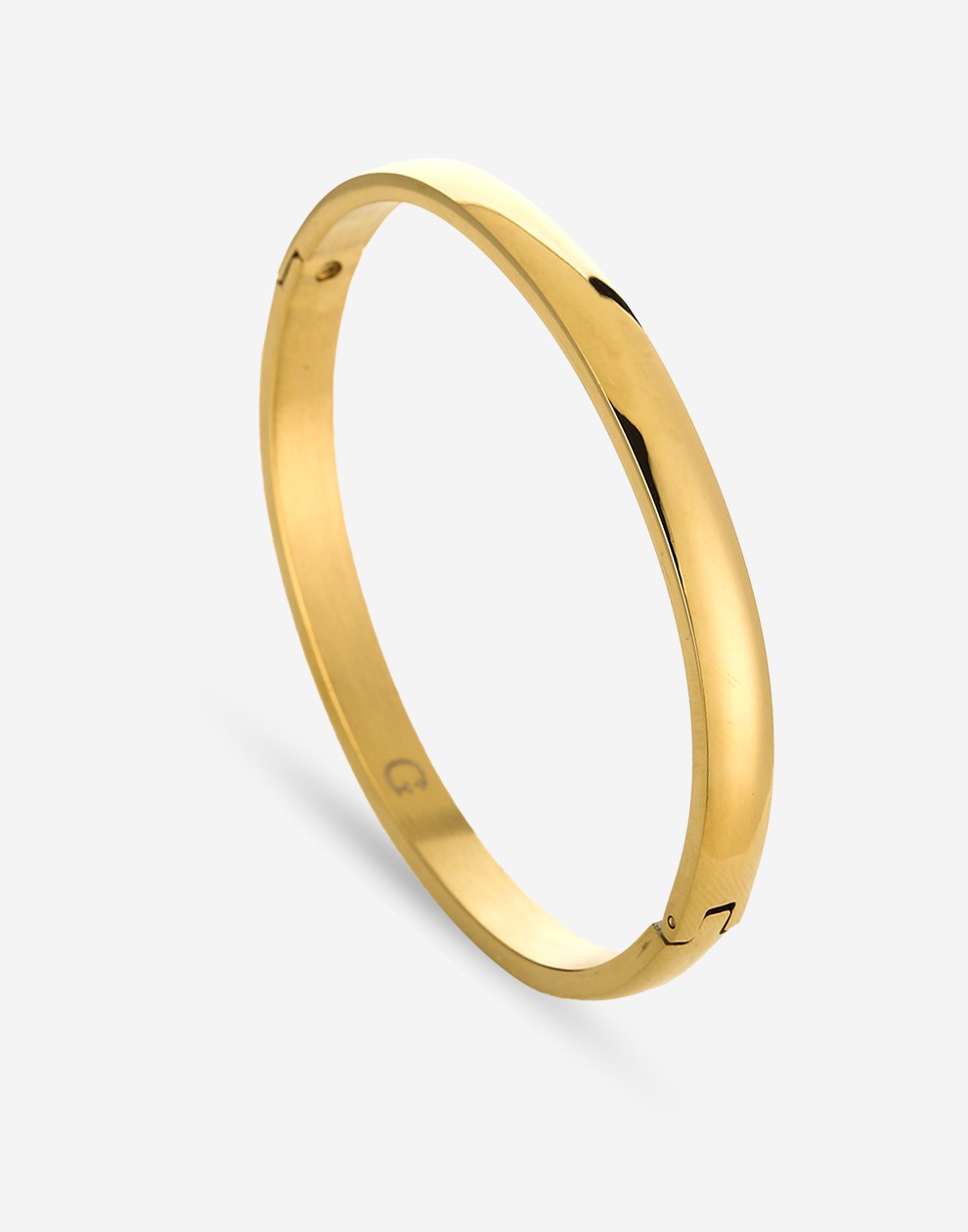 Bangle breed goudkleurig