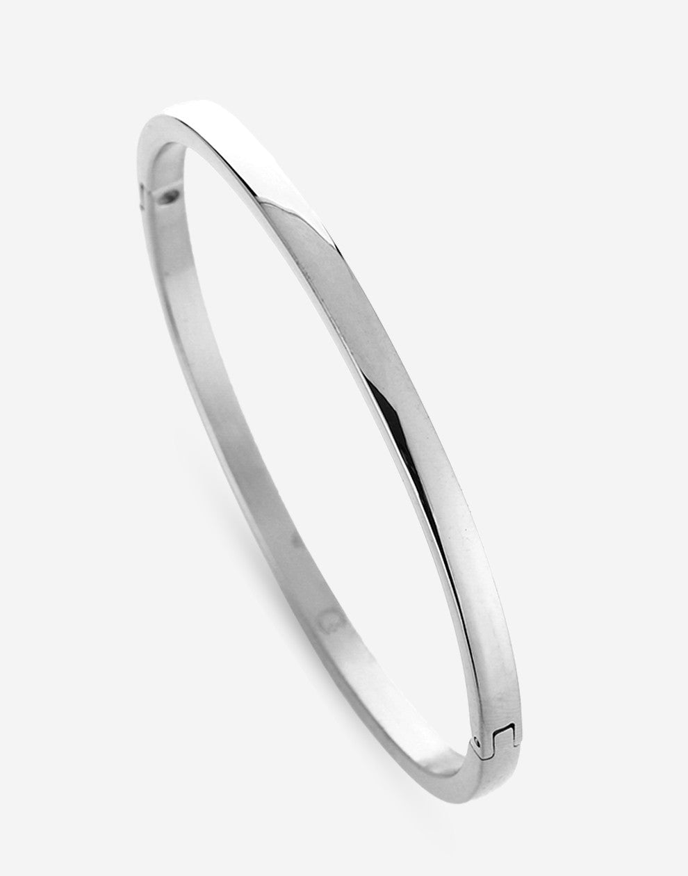 Klassieke bangle zilverkleurig