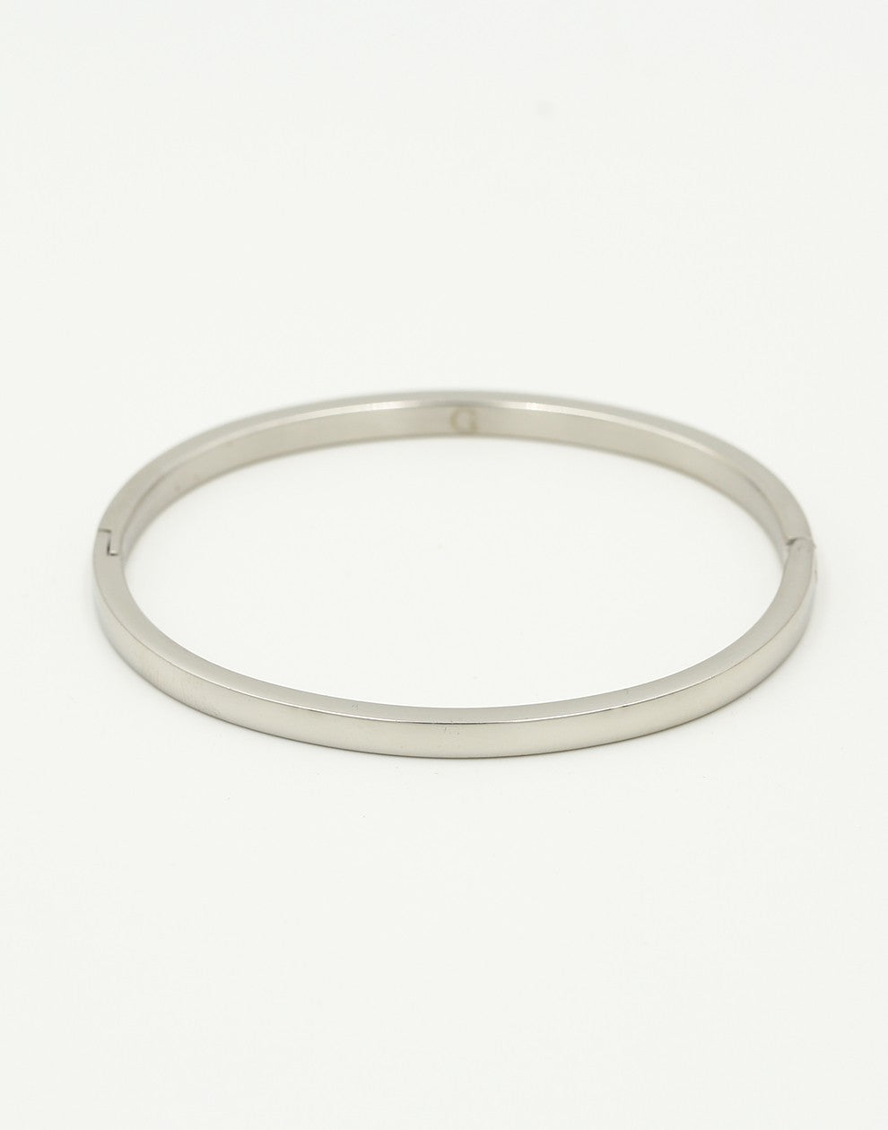 Klassieke bangle zilverkleurig