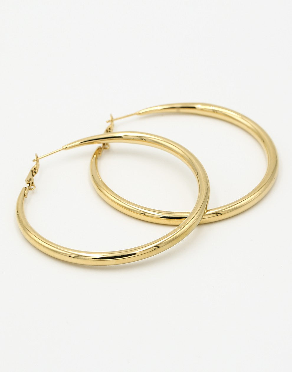 creolen hoops 60mm goudkleurig