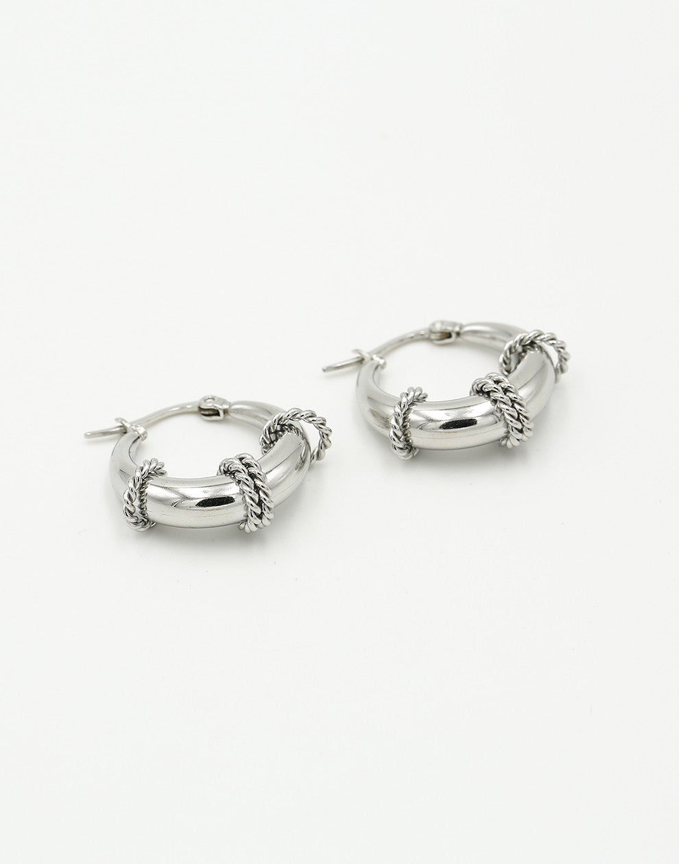 Hoops tribal zilverkleurig