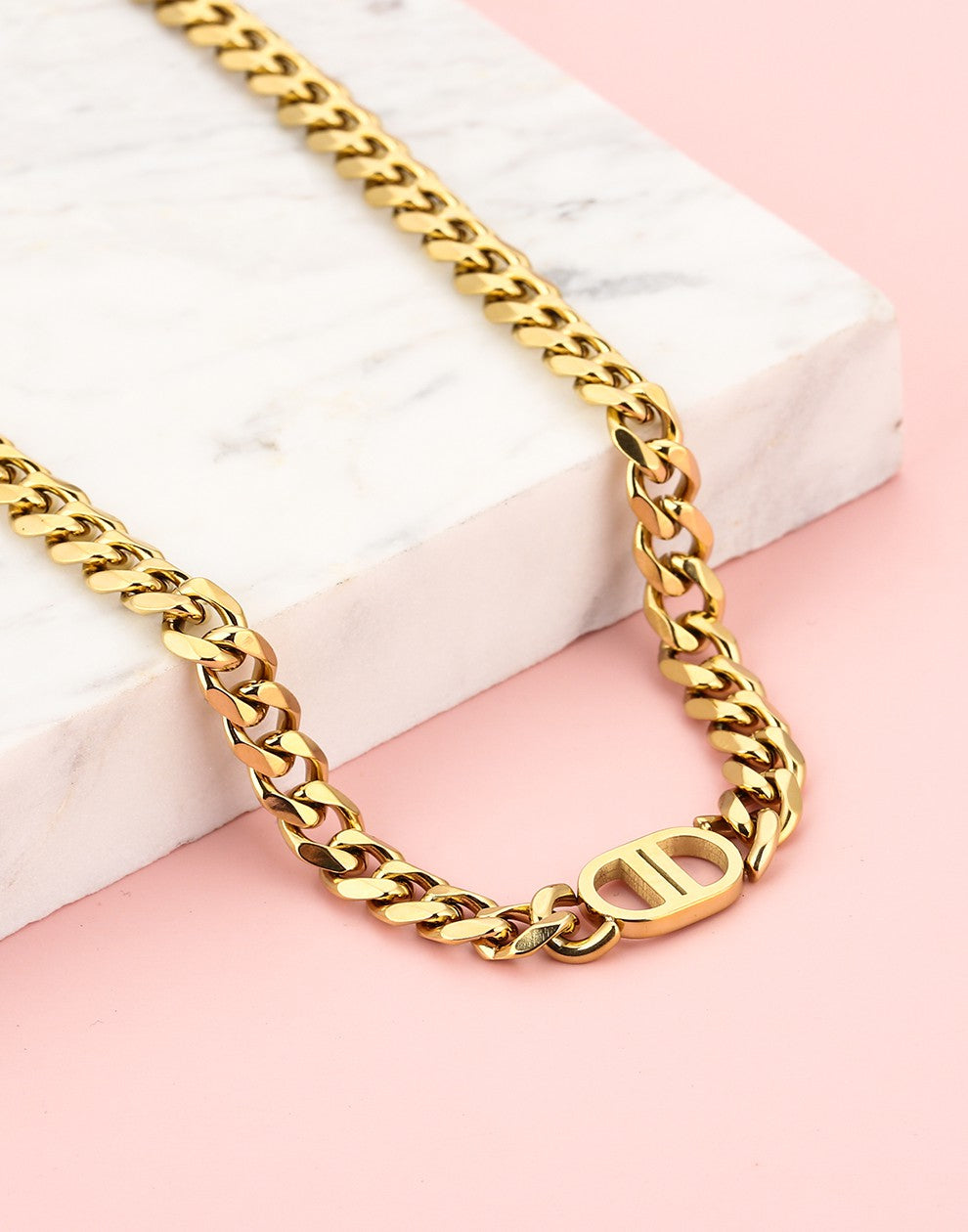 ketting goodlife chunky goudkleurig
