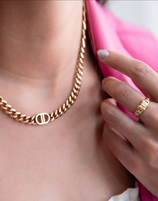 ketting goodlife chunky goudkleurig