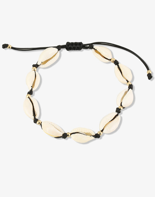 black shell anklet