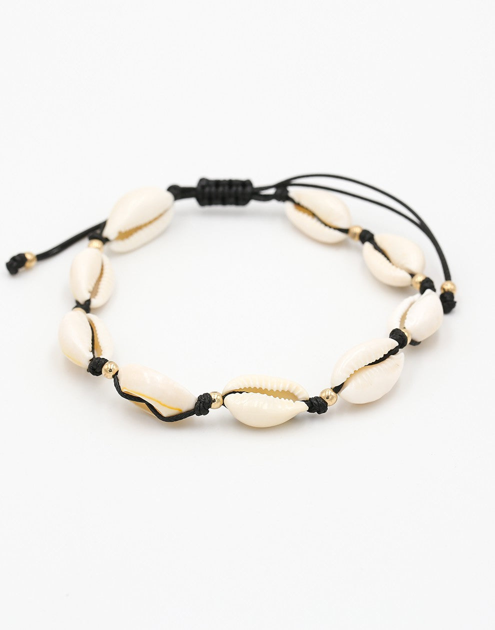 black shell anklet