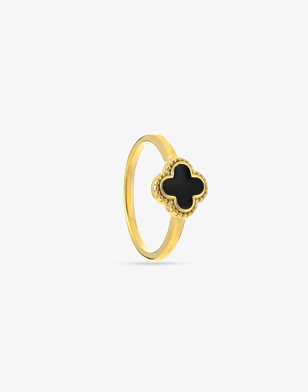 Clover ring black