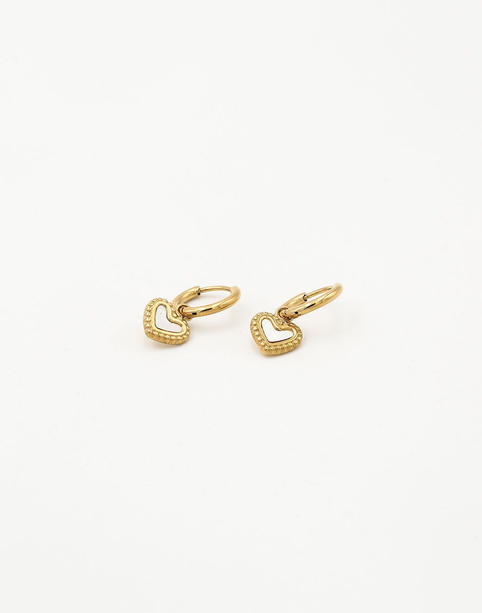 mother-of-pearl heart earrings