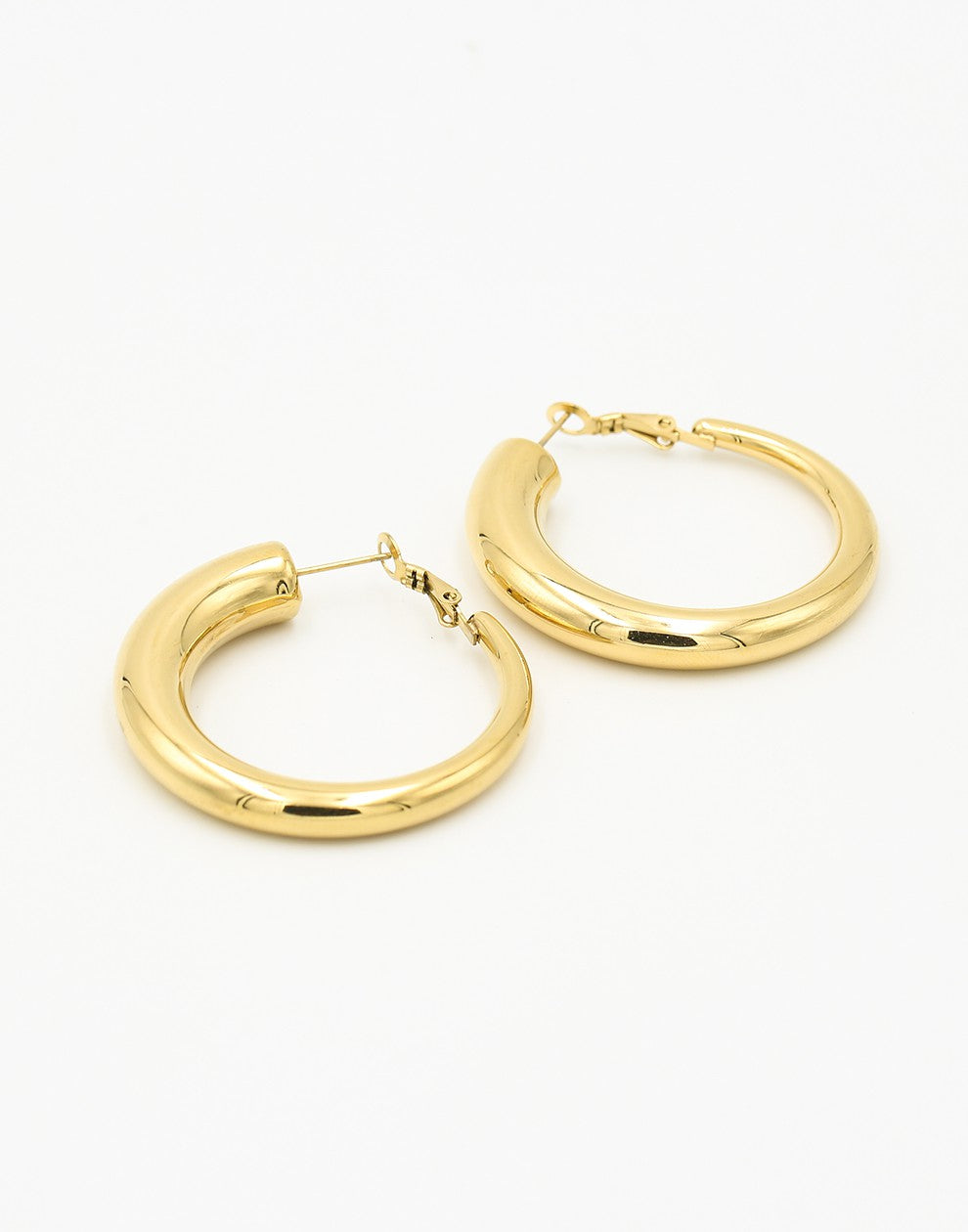 Hoops hoorn goudkleurig
