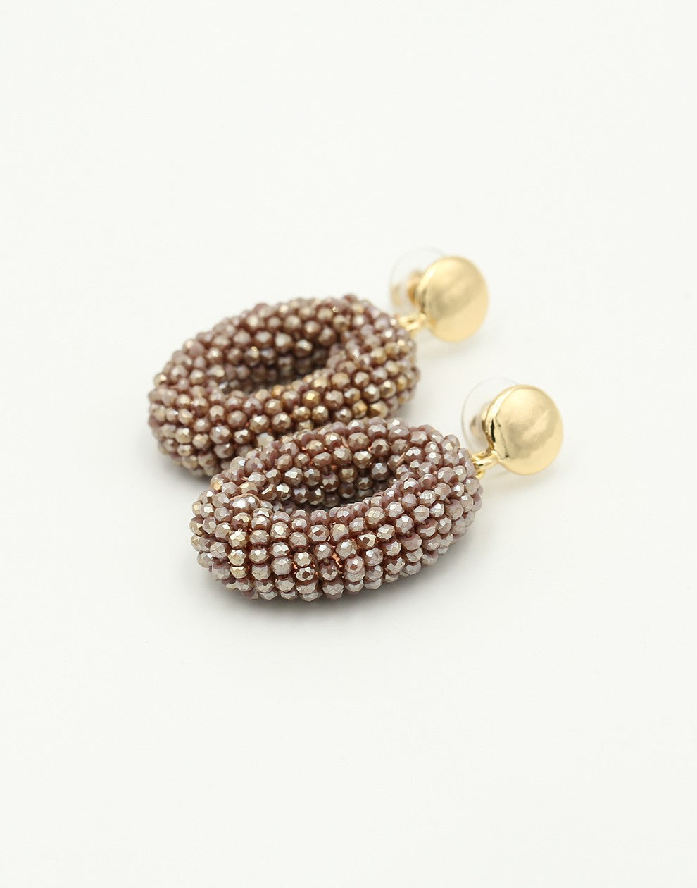 oorbellen camel steentjes