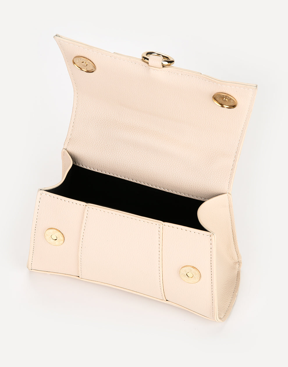 Tas met handvat beige