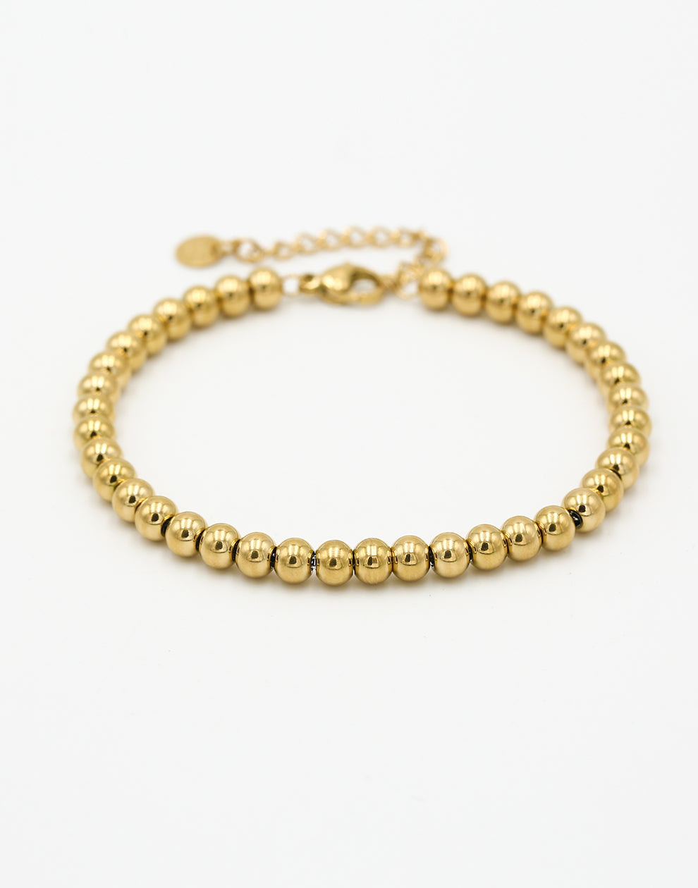 Kralenarmband goudkleurig