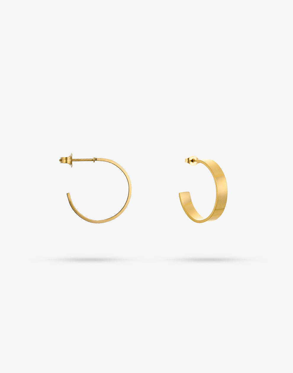 Flat hoops 2cm