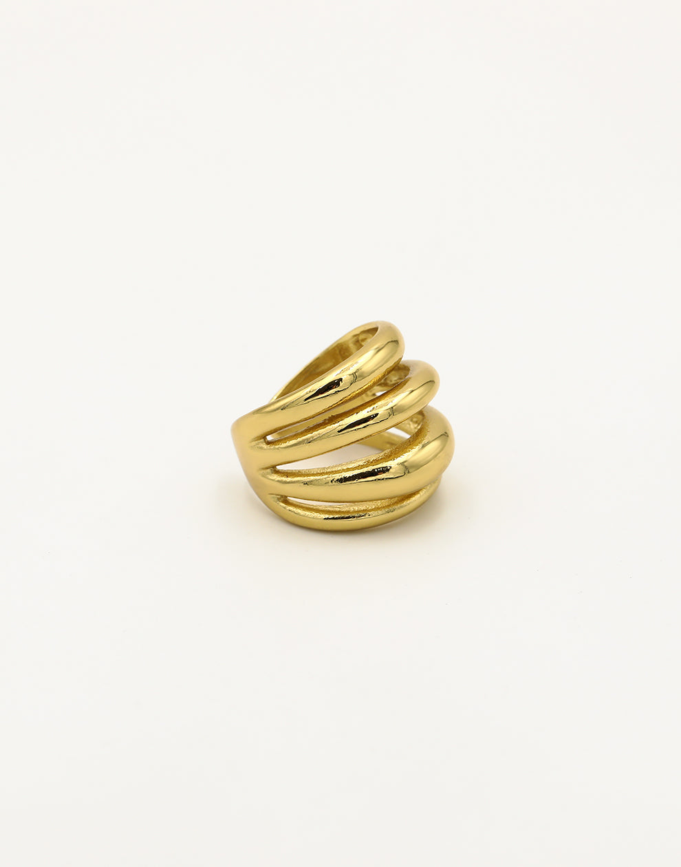 Statement ring vierdubbel