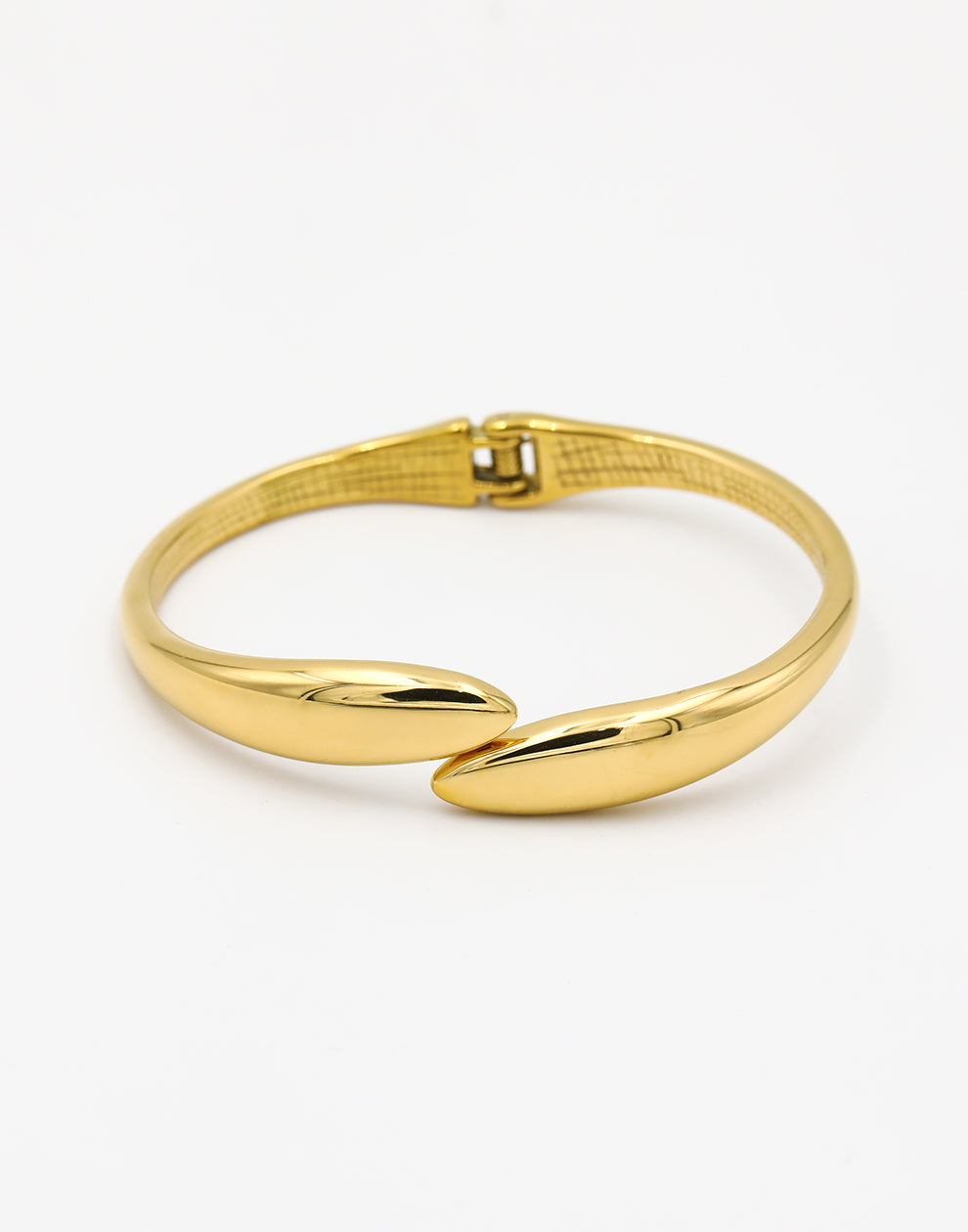 Bangle teardrop goudkleurig