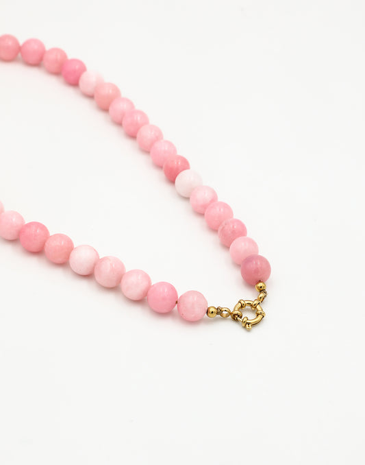 Kralenketting roze