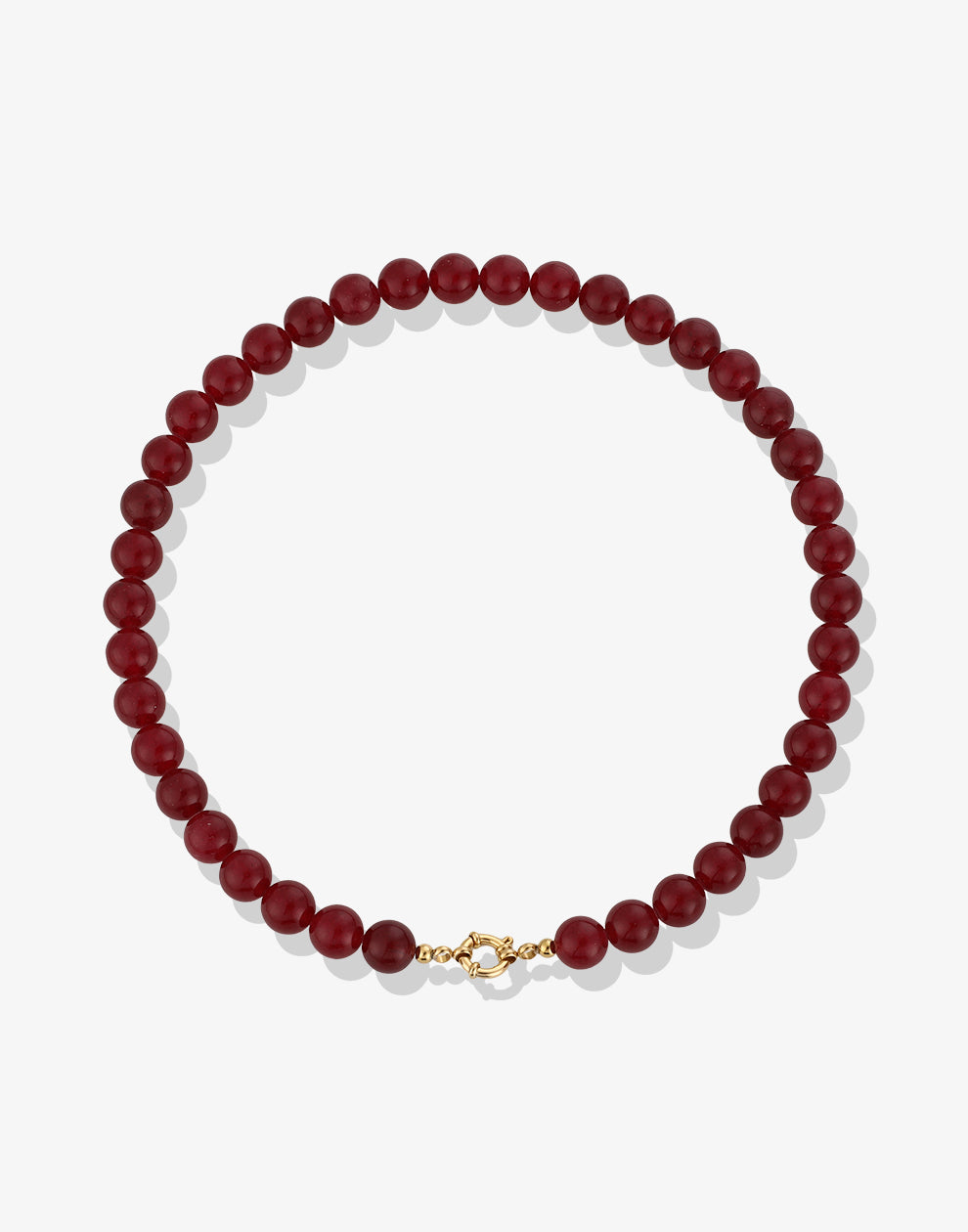 Kralenketting bordeaux