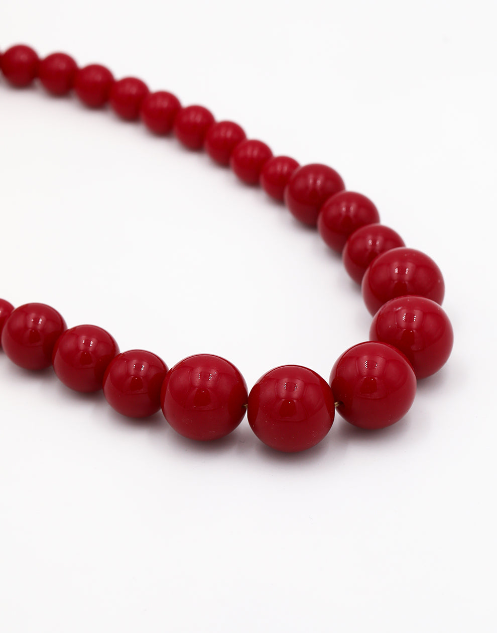 Kralenketting met verschillende groottes wine