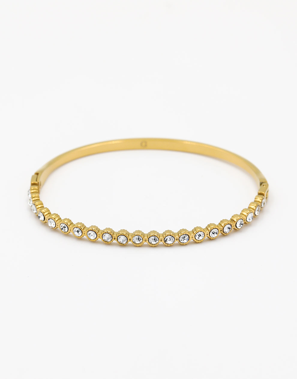 Bangle met cirkels en steentjes