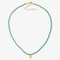 kralenketting hartje groen