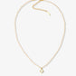 kralenketting beige met klaver