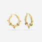 hoops chunky bali goudkleurig