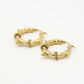 hoops chunky bali goudkleurig