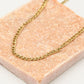 Basic schakelketting 45cm goudkleurig